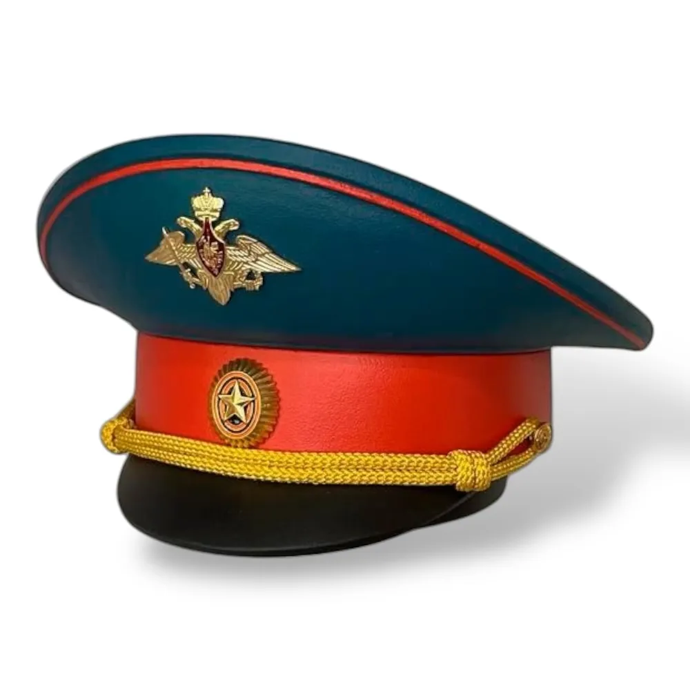 Фуражка крашенная, фуражка на памятник, артикул ФМ-002, памятные аксессуары, мемориальные товары, ритуальная атрибутика.