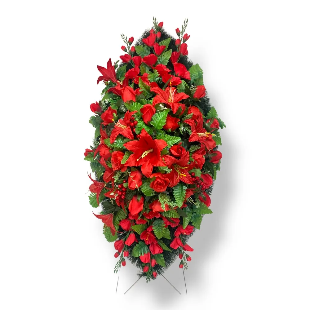 Ритуальный венок, венок на похороны, искусственные цветы, траурный венок, ритуальные принадлежности, венок для прощания, мемориальный венок, похоронные атрибуты, венки из искусственных цветов.