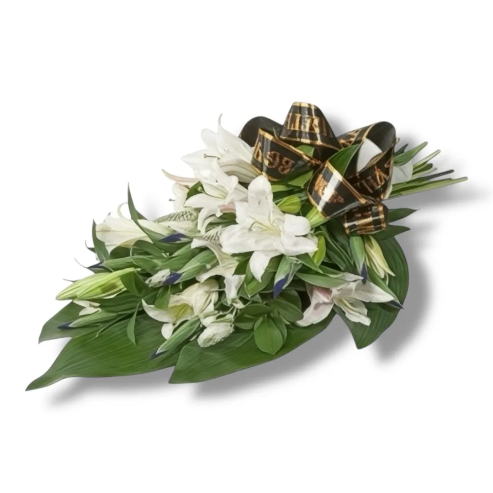 Букеты с лилиями