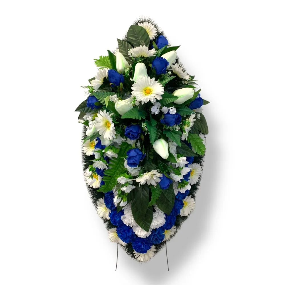Ритуальный венок, венок на похороны, искусственные цветы, траурный венок, ритуальные принадлежности, мемориальный венок, похоронные атрибуты, венок из искусственных цветов, ритуальная атрибутика.