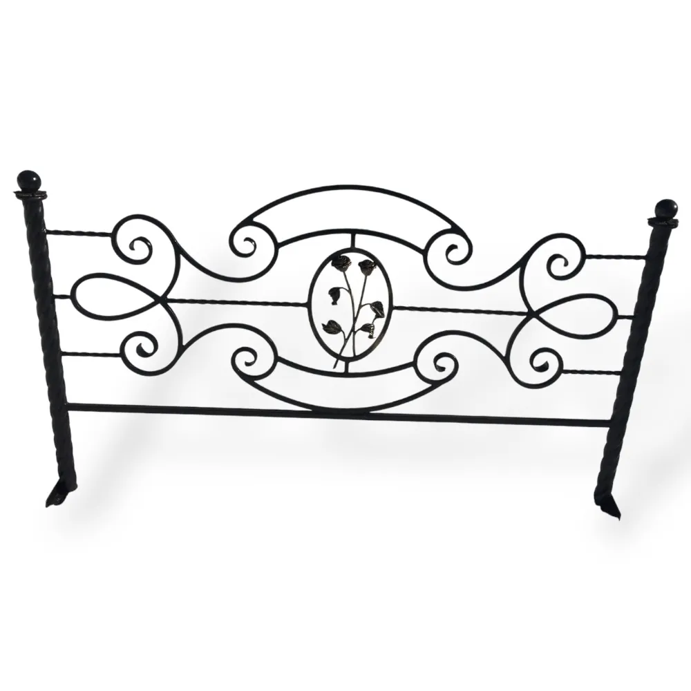 кованная ограда, ограда на могилу, ограда Венеция, артикул КО-050, кованные ограды, металлические ограды, ограды для могил, ритуальные ограды.