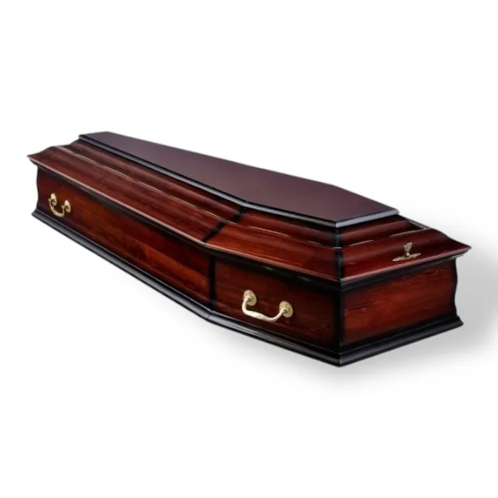 гроб сириус, 6-ти гранный гроб, лакированный гроб, ритуальные услуги, похороны, комплект для похорон, ритуальная атрибутика, ритуальный товар.
