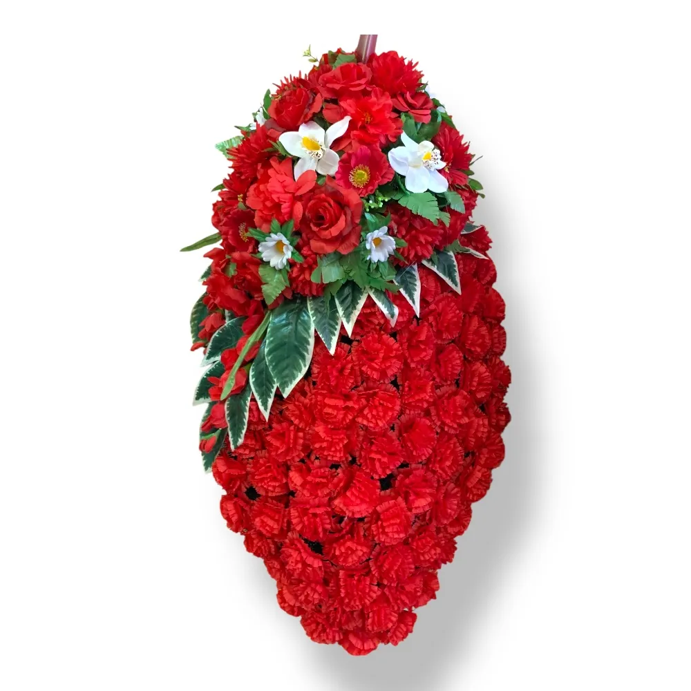Ритуальный венок, венок на похороны, искусственные цветы, траурный венок, ритуальные принадлежности, венок из искусственных цветов, похоронные атрибуты, мемориальный венок.