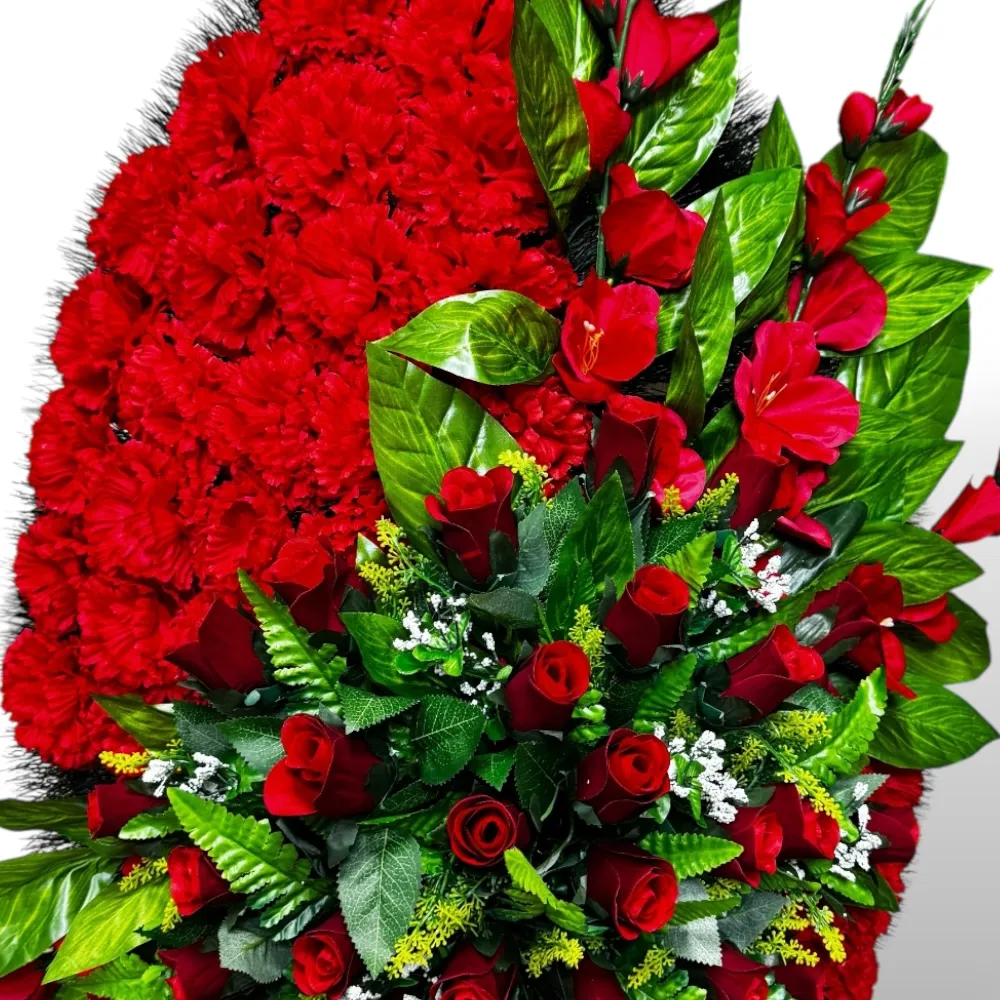 Ритуальный венок, венок на похороны, искусственные цветы, траурный венок, ритуальные принадлежности, венок для прощания, мемориальный венок, похоронные атрибуты, венки из искусственных цветов.