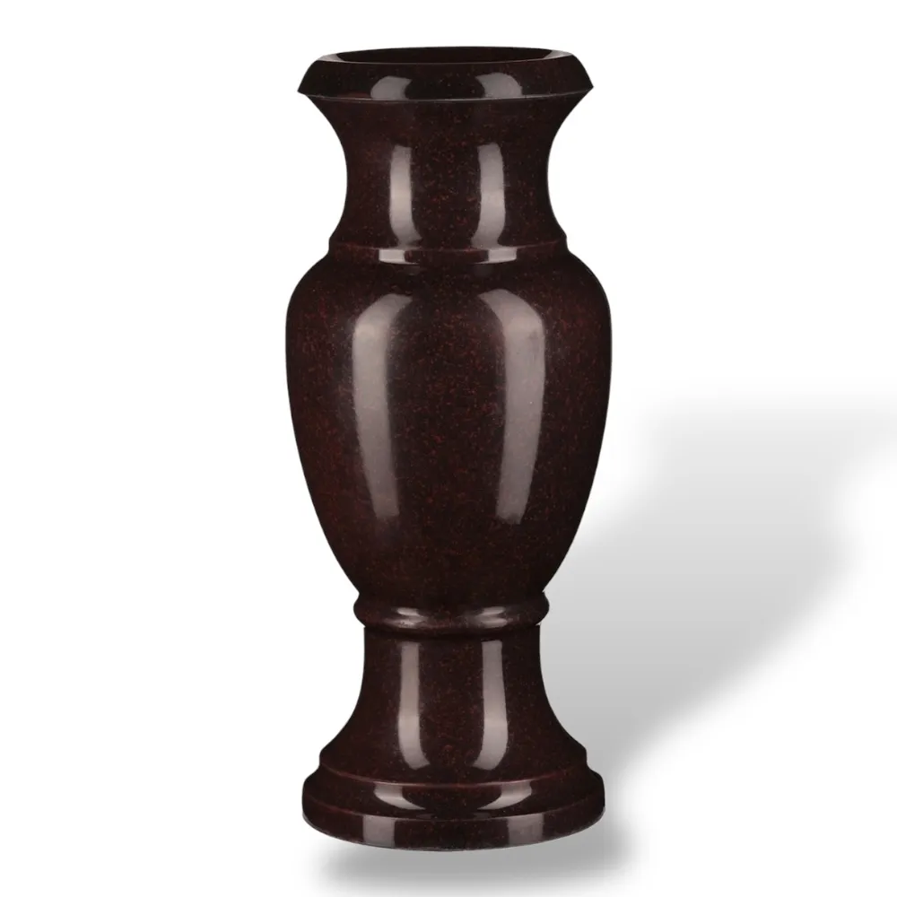 Ваза гранитополимерная, артикул ВГП-011, памятник, мемориал, ритуальные изделия, надгробие, кладбище, гранитополимер, долговечные материалы, украшение могилы, ритуальная атрибутика.