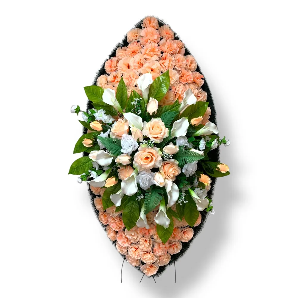 Ритуальный венок, венок на похороны, искусственные цветы, траурный венок, ритуальные принадлежности, венок из искусственных цветов, похоронные атрибуты, мемориальный венок.