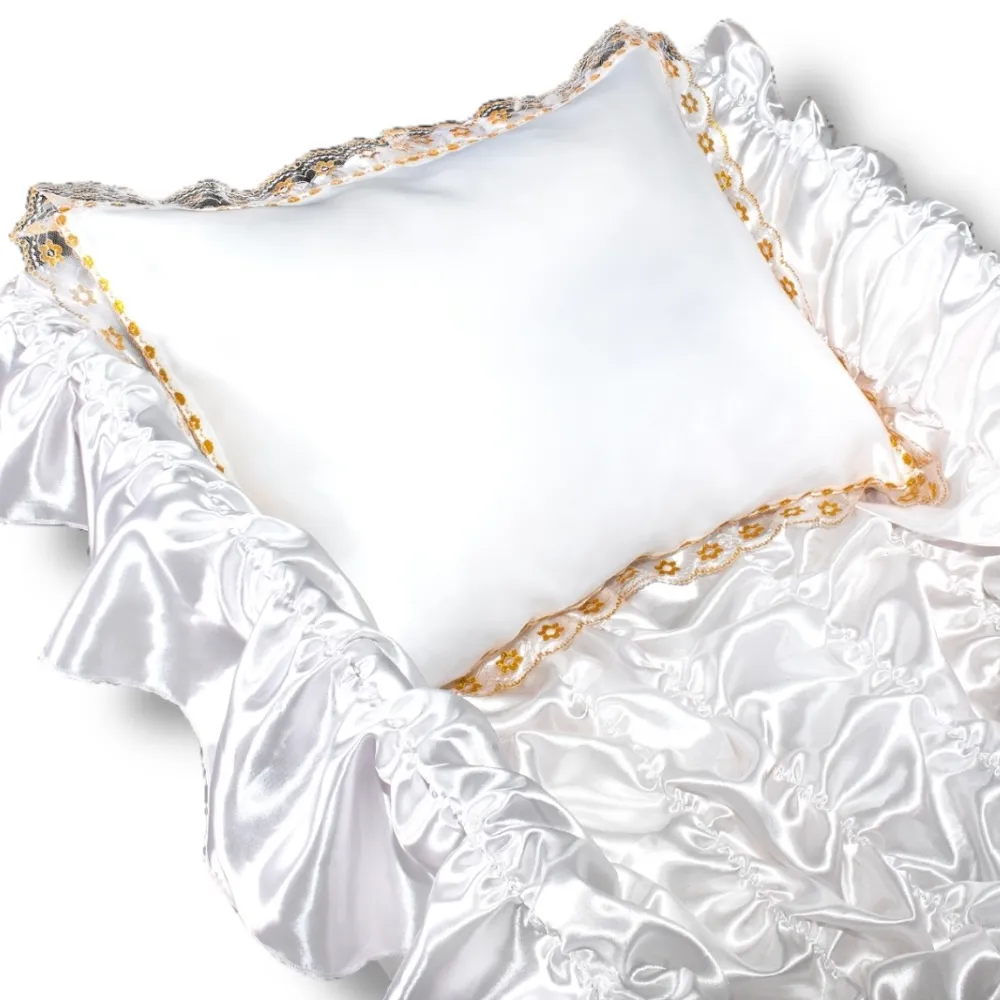 АРТ ПД-01 Ритуальная подушка в гроб. Атлас