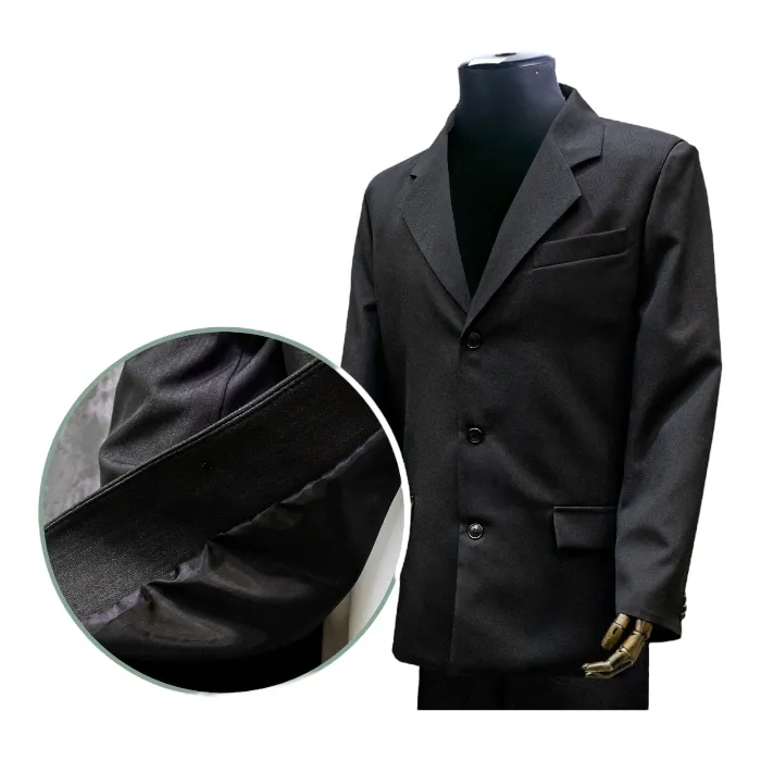 Арт. КМ-004 Костюм мужской с частичной подкладкой габардин в гроб 46 размер.