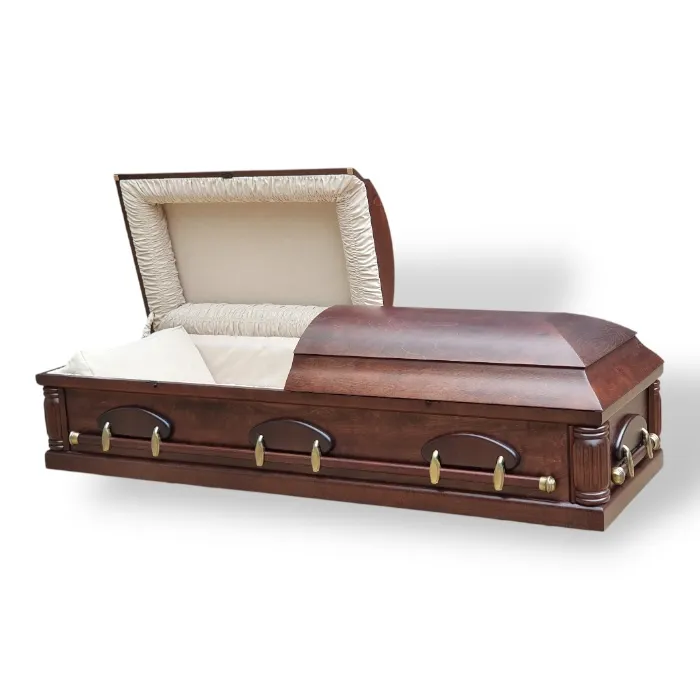 Гроб М36 Ольха Двухкрышечный Орех