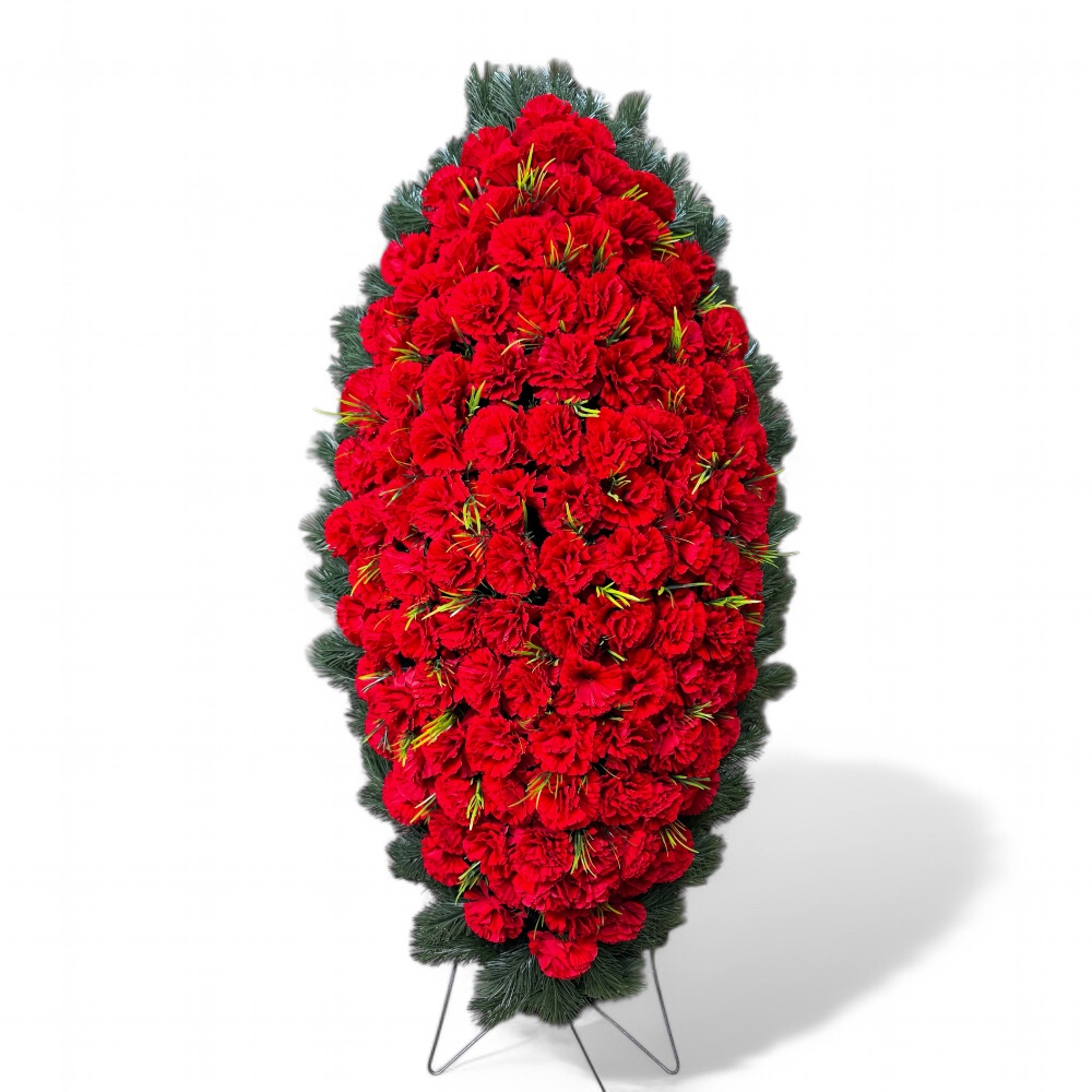 Ритуальный венок, венок на похороны, искусственные цветы, траурный венок, ритуальные принадлежности, венок для прощания, мемориальный венок, похоронные атрибуты, венки из искусственных цветов.