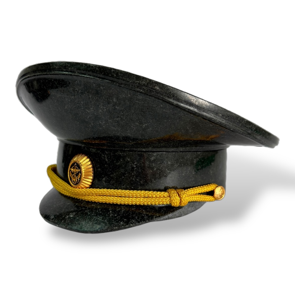 Арт. БГ-001 Фуражка гранитная на памятник Габбро-диабаз гранит