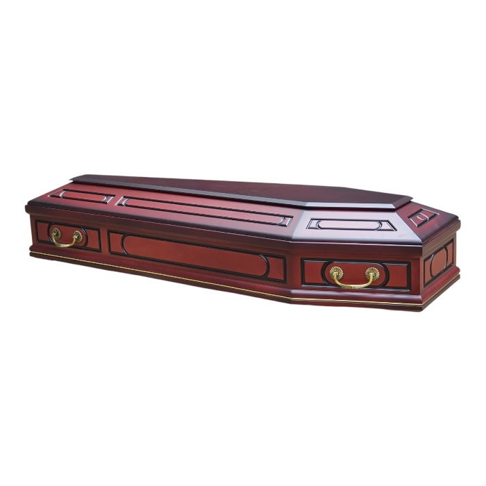 Гроб Фрейм Вишня лакированный