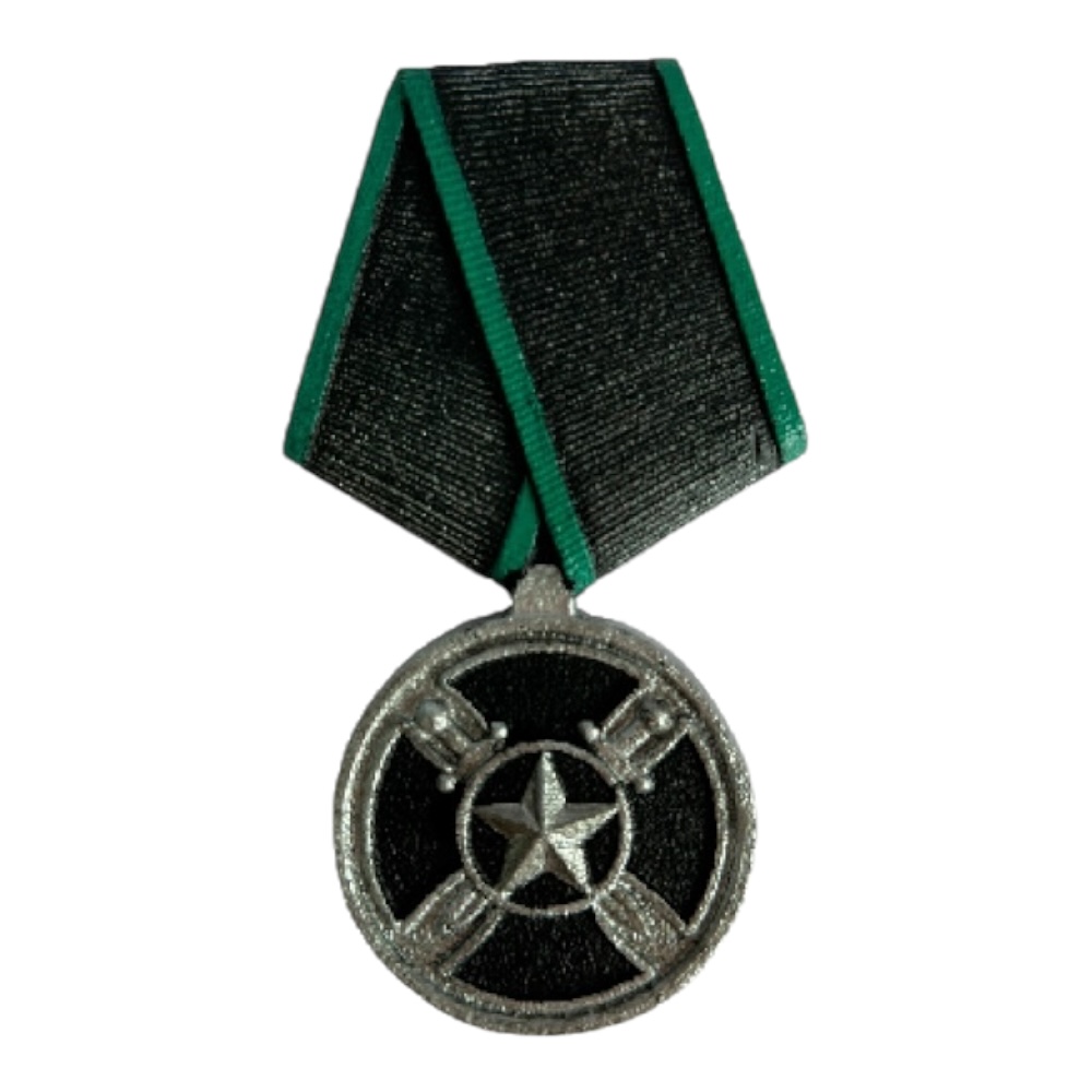 медная накладка Орден Вагнера, купить накладку на памятник, арт МО-001, памятные медные таблички, накладки для военных памятников, ордена на могилу, медные украшения для памятников, накладки Вагнера из меди