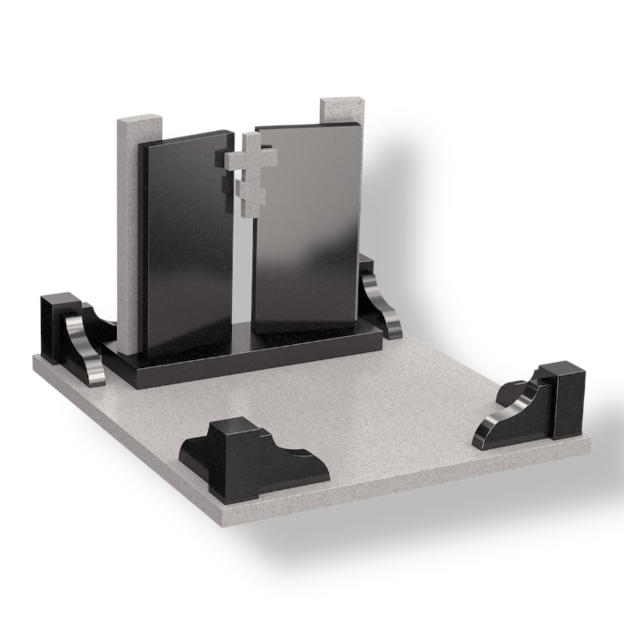 гранитный комплекс, памятник на могилу, гранитное надгробие, мемориальный комплекс, арт-гк-004