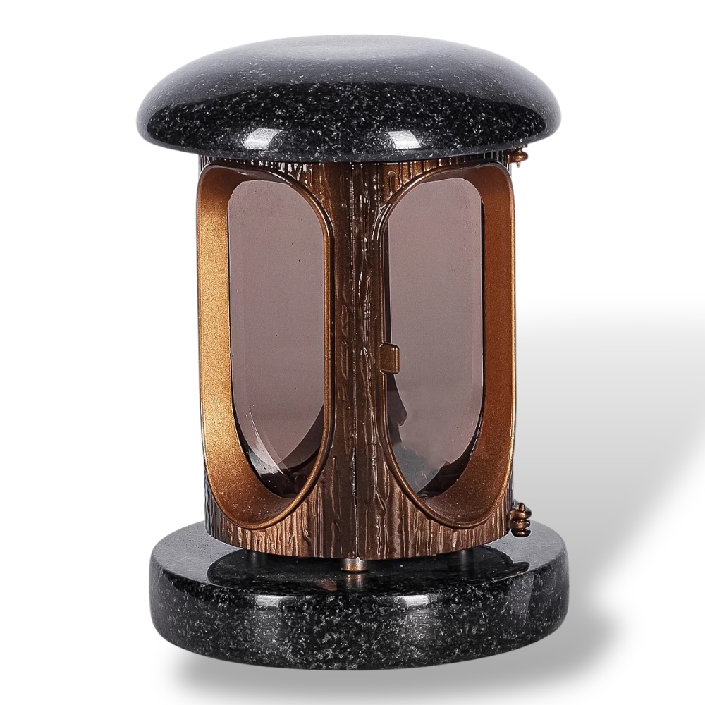 лампада гранит, лампада без креста, надгробная лампада, ритуальная лампада, гранитная лампада артикул ЛГ-001, лампада на кладбище, гранитное изделие, ритуальные товары, мемориальный аксессуар.