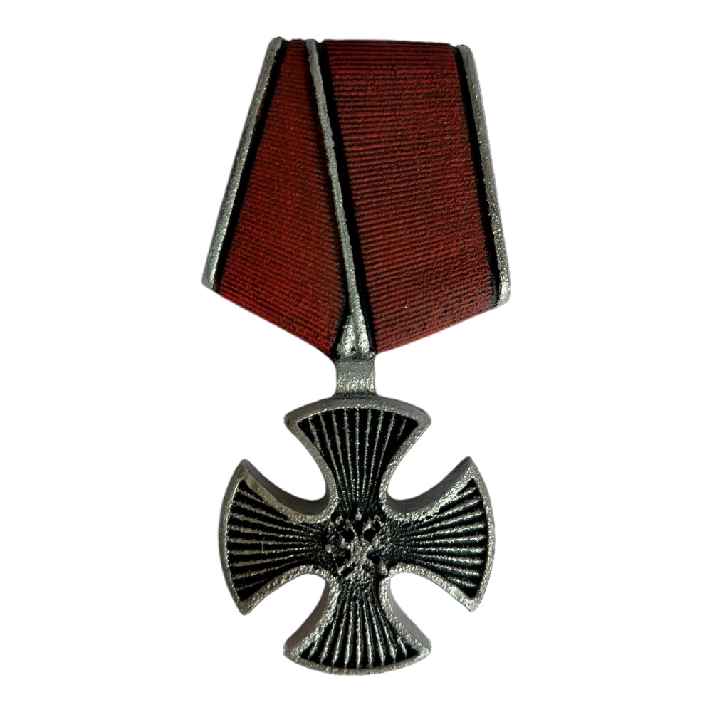 накладка медаль Медаль ордена Мужества, памятные медали, мемориальные изделия, артикул МО-006, медные украшения на памятники, орден Мужества на памятник, мемориальная продукция.