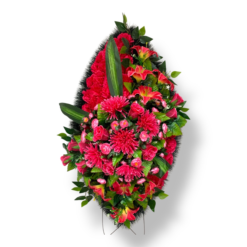 Ритуальный венок, венок на похороны, искусственные цветы, траурный венок, мемориальный венок, похоронные атрибуты, ритуальные товары, венок для прощания, венок из искусственных цветов.