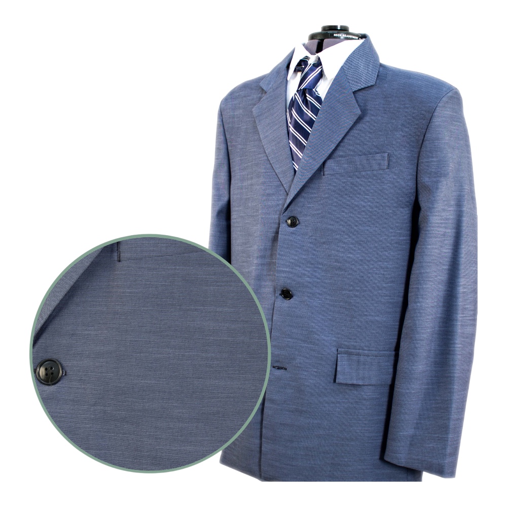 Арт. КМ-002 Костюм-тройка мужской "Элит" фабричный, с рубашкой и галстуком в гроб 46 размер.