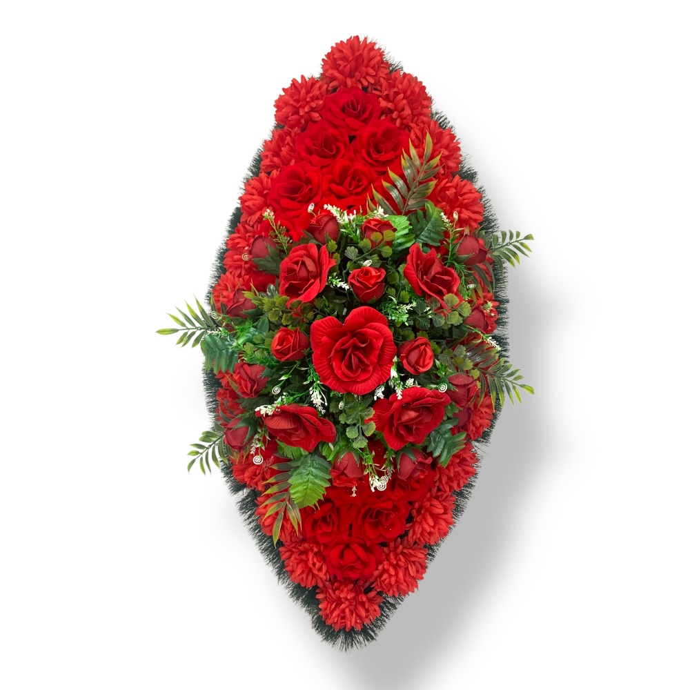 Ритуальный венок, венок на похороны, искусственные цветы, траурный венок, ритуальные принадлежности, венок для прощания, мемориальный венок, похоронные атрибуты, венки из искусственных цветов.