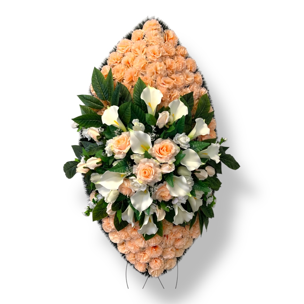 Ритуальный венок, венок на похороны, искусственные цветы, траурный венок, ритуальные принадлежности, венок из искусственных цветов, похоронные атрибуты, мемориальный венок.