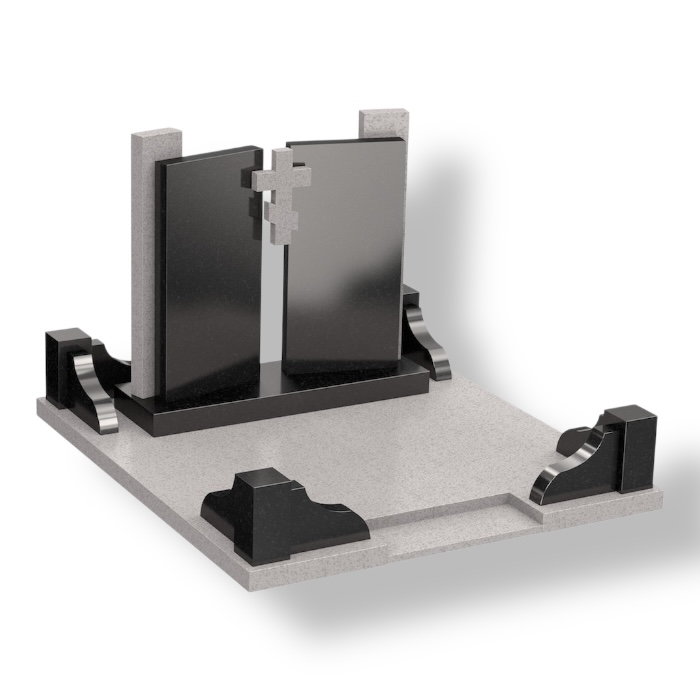 гранитный комплекс, памятник на могилу, гранитное надгробие, мемориальный комплекс, арт-гк-003