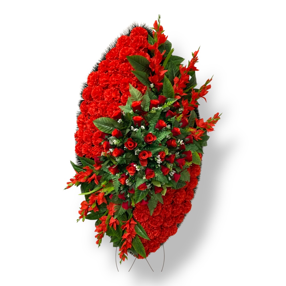 Ритуальный венок, венок на похороны, искусственные цветы, траурный венок, ритуальные принадлежности, венок для прощания, мемориальный венок, похоронные атрибуты, венки из искусственных цветов.