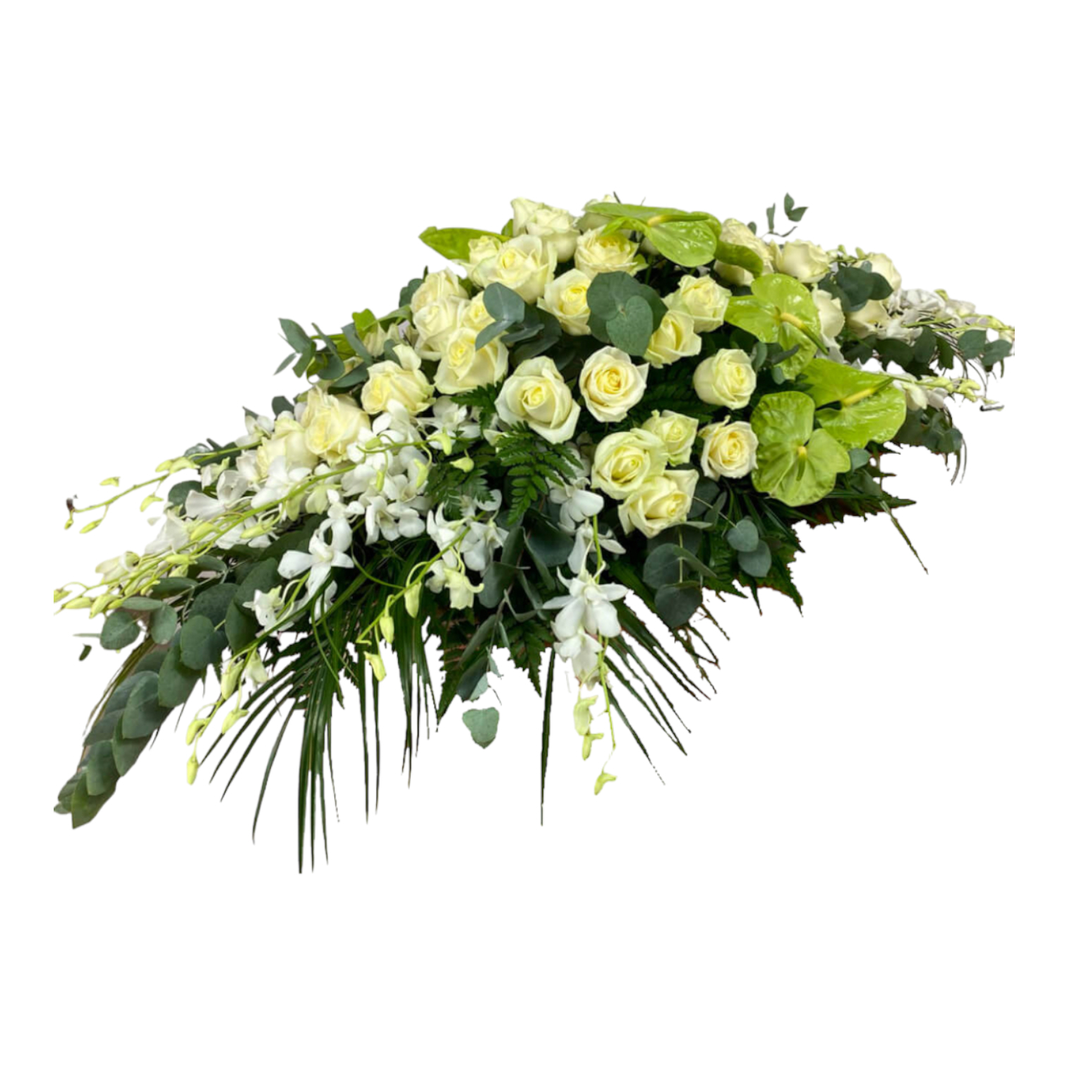 Композиции из живых цветов