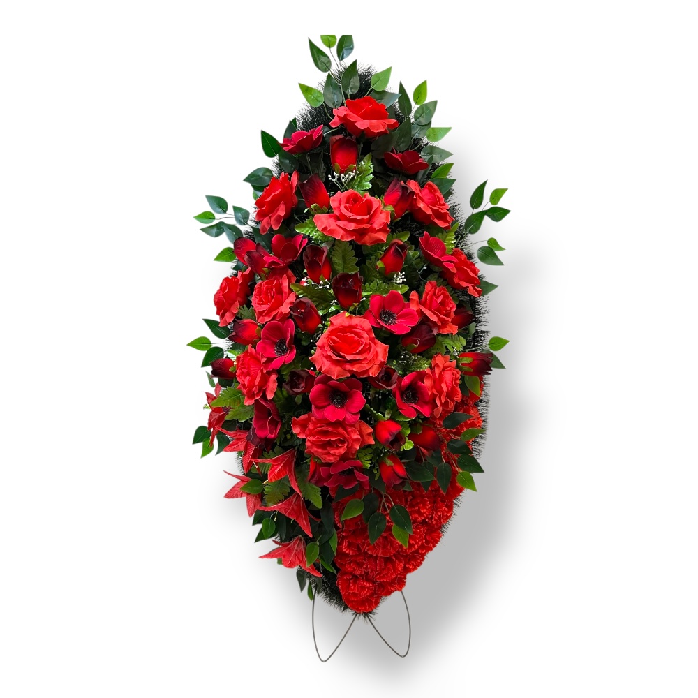 Ритуальный венок, венок на похороны, искусственные цветы, траурный венок, ритуальные принадлежности, венок для прощания, мемориальный венок, похоронные атрибуты, венки из искусственных цветов.