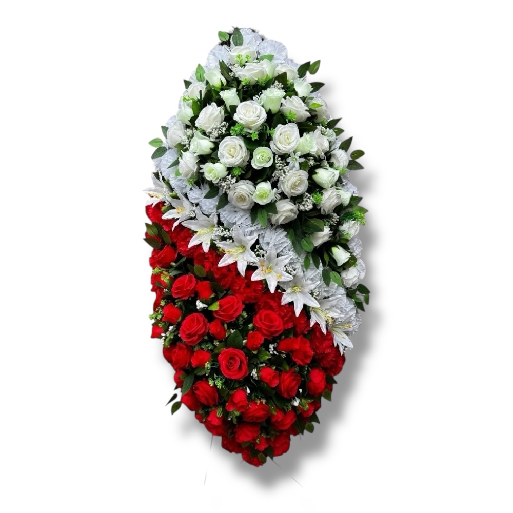 траурный венок, искусственные цветы, похоронный венок, венок Премиум, ритуальные товары, траурные аксессуары, венки на похороны, ритуальный венок Премиум, венок из искусственных цветов.