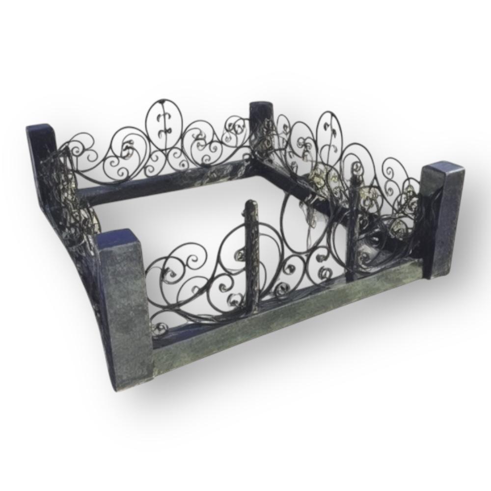 гранитная ограда, элементы ковки, ограда Роза Элит, элитные ограды, кованые изделия, гранит и ковка, декоративные ограждения, эксклюзивные ограды.