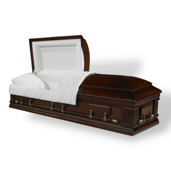 гроб магистр двухкрышечный орех, комплект товаров и услуг для похорон, ритуальные услуги, похороны, гроб деревянный, элитный гроб, ритуальная атрибутика, ритуальный сервис, ритуальное агентство, ритуальные принадлежности.
