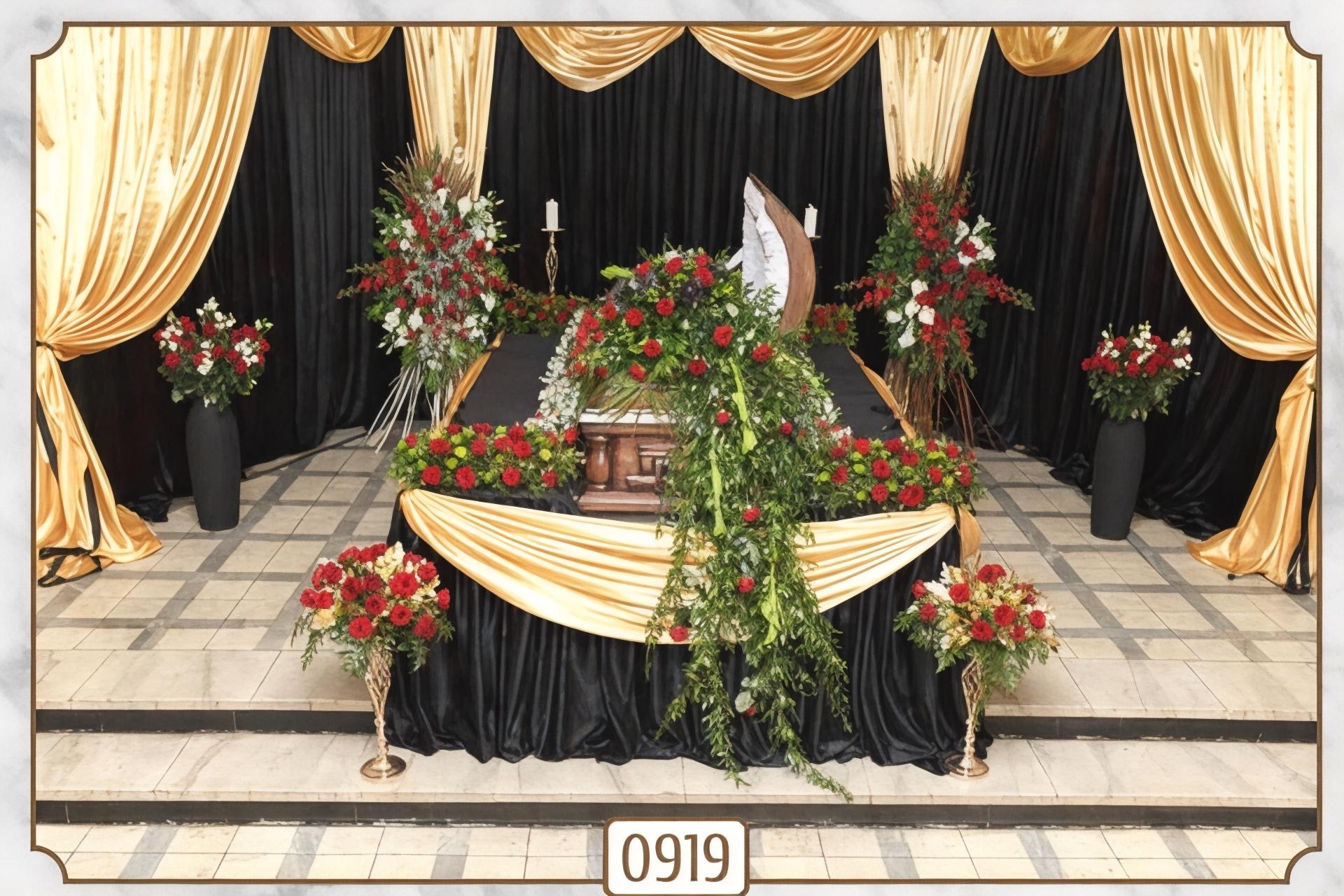 Оформление траурного зала "Премиум" № 2