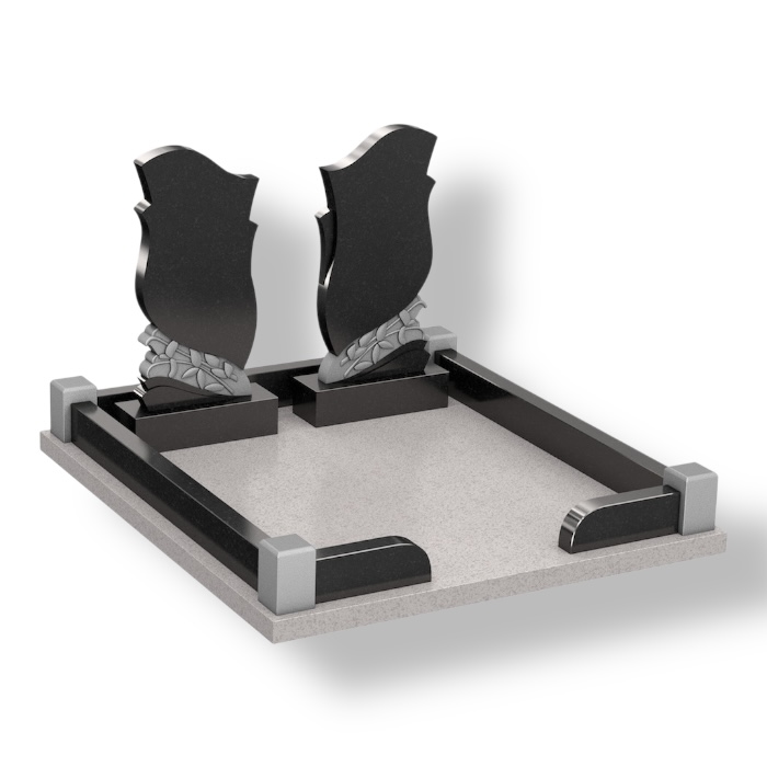 гранитный комплекс, памятник на могилу, гранитное надгробие, мемориальный комплекс, арт. гк-006