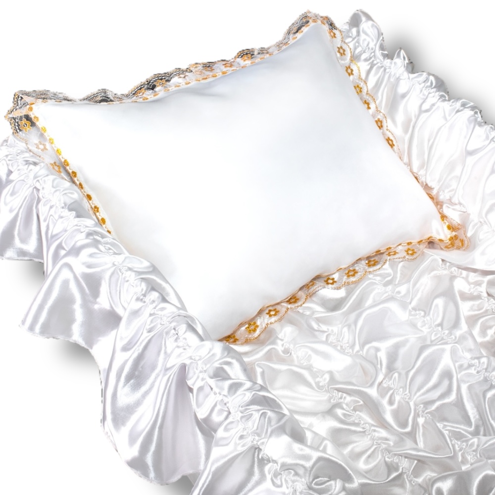 АРТ ПД-01 Ритуальная подушка в гроб. Атлас