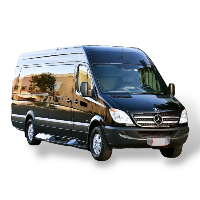 Катафалк Mersedes Benz 15 мест Морг-Кладбище/Крематорий Черный / Заезд в храм -Нет / Обратная дорога -  Нет