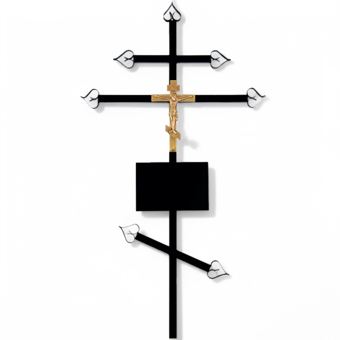 могильный крест, православный крест, памятник крест, ритуальные изделия, АРТ-75-3