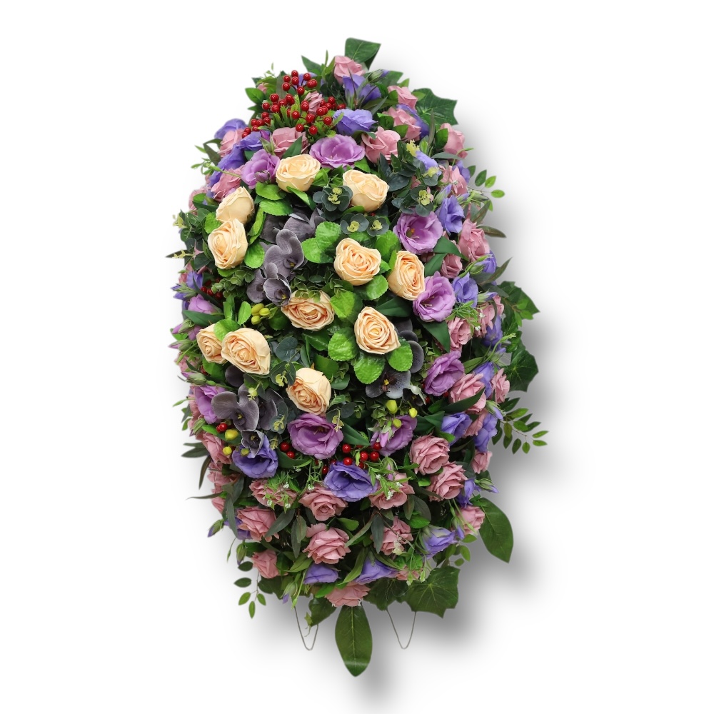 траурный венок, искусственные цветы, похоронный венок, премиум класс, ритуальные товары, венок на похороны, траурные атрибуты, мемориальный венок, венки из искусственных цветов, ритуальная атрибутика.