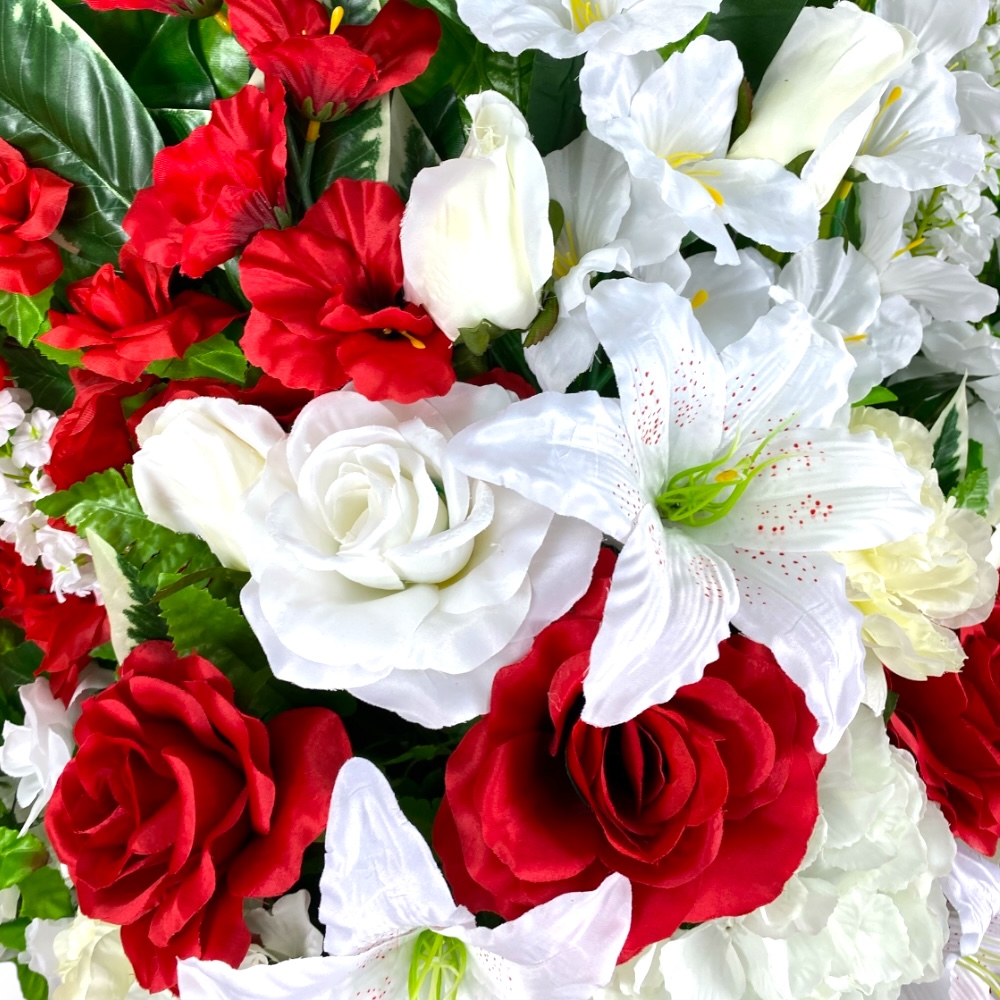 венок из искусственных цветов, венок на похороны, ритуальные цветы, траурный венок, похоронный атрибут, венок артикул ВИ-002