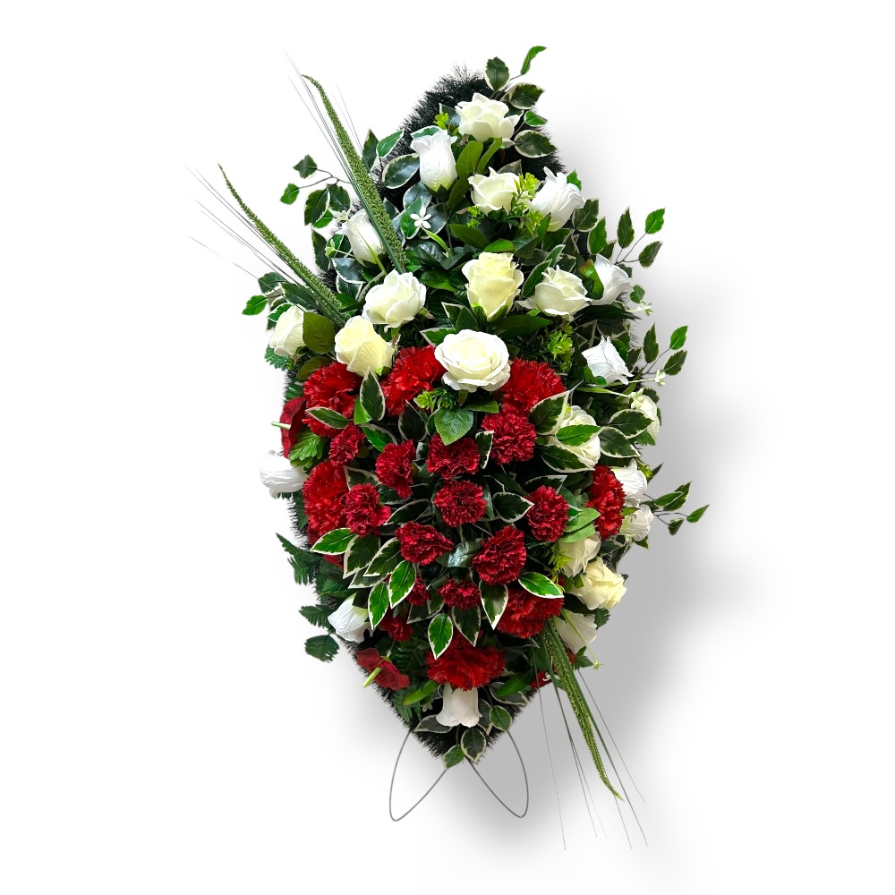 Ритуальный венок, венок на похороны, искусственные цветы, траурный венок, ритуальные принадлежности, венок для прощания, мемориальный венок, похоронные атрибуты, венки из искусственных цветов.